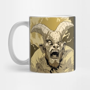 Diabolic Vigil - Sentinel Devil Goat Mug